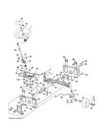 Steering Assembly parts for Husqvarna Front-Engine Lawn Tractor YT42DXLS-96043028100 from AppliancePartsPros.com