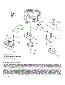 Engine parts for Jonsered Front-Engine Lawn Tractor YT46-96043019700 from AppliancePartsPros.com