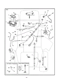 Electrical parts for Husqvarna Riding Mower & Tractor YT48CS-502130 from AppliancePartsPros.com