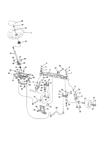 Steering parts for Husqvarna Riding Mower & Tractor YT48CS-502130 from AppliancePartsPros.com