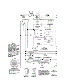 Schematic Diagram parts for Husqvarna Front-Engine Lawn Tractor YTA22V46-96045005100 from AppliancePartsPros.com