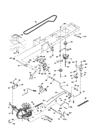 Drive parts for Husqvarna Front-Engine Lawn Tractor YTH1542XP-96013000101 from AppliancePartsPros.com