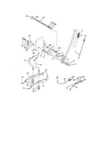 Mower Lift parts for Husqvarna Front-Engine Lawn Tractor YTH1542XP-96013000101 from AppliancePartsPros.com