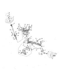 Steering parts for Husqvarna Front-Engine Lawn Tractor YTH1846-917223840 from AppliancePartsPros.com