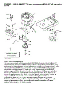 Engine parts for Husqvarna Front-Engine Lawn Tractor YTH18542-96045005900 from AppliancePartsPros.com