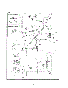 Electrical parts for Husqvarna Riding Mower & Tractor YTH18K46-96043021800 from AppliancePartsPros.com