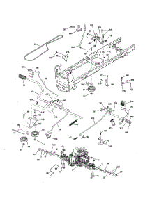 Drive parts for Husqvarna Front-Engine Lawn Tractor YTH20K42-96043027500 from AppliancePartsPros.com