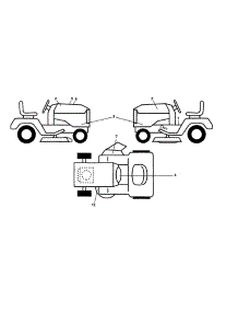 Decals parts for Husqvarna Front-Engine Lawn Tractor YTH20K46-96043027700 from AppliancePartsPros.com