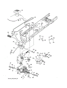 Drive parts for Husqvarna Front-Engine Lawn Tractor YTH2246-917223905 from AppliancePartsPros.com