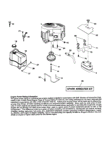 Engine parts for Husqvarna Front-Engine Lawn Tractor YTH2246-917287541 from AppliancePartsPros.com