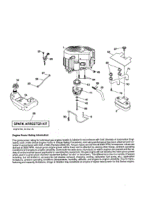 Engine parts for Husqvarna Front-Engine Lawn Tractor YTH2348-917240442 from AppliancePartsPros.com