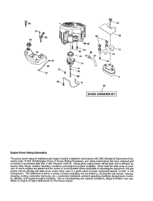 Engine parts for Husqvarna Front-Engine Lawn Tractor YTH2348-917286560 from AppliancePartsPros.com