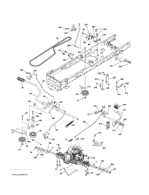 Drive parts for Husqvarna Front-Engine Lawn Tractor YTH24V54-96043018800 from AppliancePartsPros.com