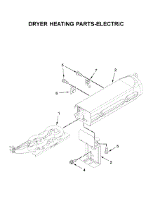 Dryer Heating Parts-Electric parts for Whirlpool Dryer YWED6120HC1 from AppliancePartsPros.com