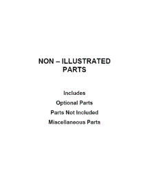 Optional Parts (Not Included) parts for Whirlpool Dryer YWED6120HW1 from AppliancePartsPros.com
