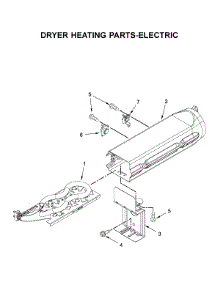 Dryer Heating Parts-Electric parts for Whirlpool Dryer YWED7120HC0 from AppliancePartsPros.com