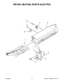 Dryer Heating Parts-Electric parts for Whirlpool Dryer YWED7120HC2 from AppliancePartsPros.com