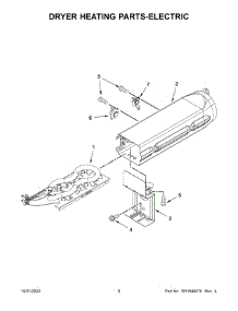 Dryer Heating Parts-Electric parts for Whirlpool Dryer YWED7120HC3 from AppliancePartsPros.com