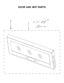 Door And Wifi Parts parts for Whirlpool Microwave/Hood Combo YWMHA9019HZ2 from AppliancePartsPros.com