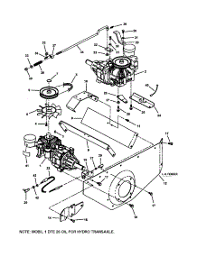 Fender / Transaxle parts for Snapper Rear-Engine Riding Mower YZ145332BVE from AppliancePartsPros.com