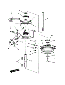 Clutch parts for Snapper Rear-Engine Riding Mower YZ15334BVE from AppliancePartsPros.com