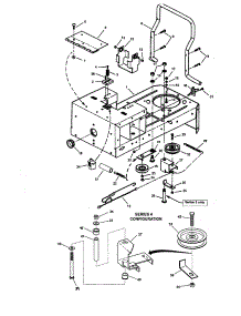 Rear Frame parts for Snapper Rear-Engine Riding Mower YZ15384BVE from AppliancePartsPros.com