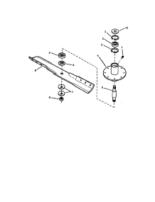 38" Spindle parts for Snapper Rear-Engine Riding Mower YZ15384BVE from AppliancePartsPros.com