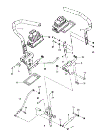 Steering parts for Husqvarna Rear-Engine Riding Mower Z142-967924801-00 from AppliancePartsPros.com