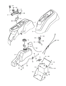 Ignition System parts for Husqvarna Rear-Engine Riding Mower Z142-967924801-00 from AppliancePartsPros.com
