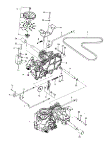 Hydraulic Pump-Motor parts for Husqvarna Rear-Engine Riding Mower Z142-967924801-00 from AppliancePartsPros.com