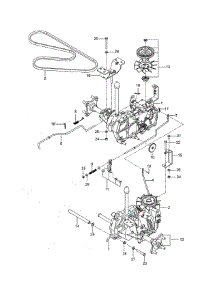 Hydraulic Pump-Motor parts for Husqvarna Rear-Engine Riding Mower Z242F-967271801-00 from AppliancePartsPros.com