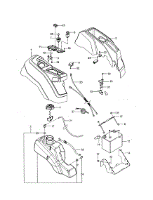 Ignition System parts for Husqvarna Rear-Engine Riding Mower Z246-967271401-00 from AppliancePartsPros.com