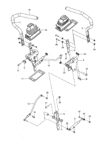 Steering parts for Husqvarna Rear-Engine Riding Mower Z246-967271501-00 from AppliancePartsPros.com