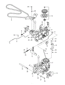Hydraulic Pump-Motor parts for Husqvarna Rear-Engine Riding Mower Z246-967271501-00 from AppliancePartsPros.com