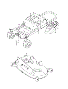 Decals parts for Husqvarna Rear-Engine Riding Mower Z246-967271501-00 from AppliancePartsPros.com