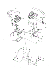Steering parts for Husqvarna Rear-Engine Riding Mower Z248F-967262401-00 from AppliancePartsPros.com