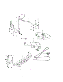 Shield / Mounts / Weights / Belt parts for Husqvarna Riding Mower & Tractor Z248F-96730360100 from AppliancePartsPros.com