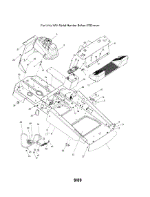 Chassis / Frame parts for Husqvarna Rear-Engine Riding Mower Z4219-968999511 from AppliancePartsPros.com