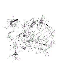 48" Cutting Deck parts for Husqvarna Rear-Engine Riding Mower Z4220-968999655 from AppliancePartsPros.com