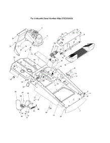 Chassis / Frame parts for Husqvarna Rear-Engine Riding Mower Z4619BF-968999764 from AppliancePartsPros.com