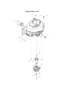 Engine - B&S 16 Hp parts for Husqvarna Rear-Engine Riding Mower Z4619BF-968999764 from AppliancePartsPros.com