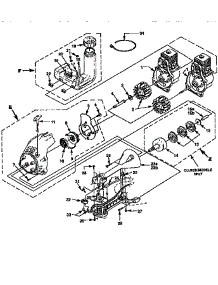 Starter Assembly parts for Homelite Gas Line Trimmer Z625CD-UT20617 from AppliancePartsPros.com
