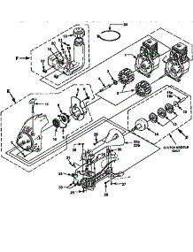 Starter Assembly parts for Homelite Gas Line Trimmer Z825SD-UT20619-A from AppliancePartsPros.com