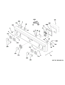Control Panel parts for Ge Range ZDP304NP8SS from AppliancePartsPros.com