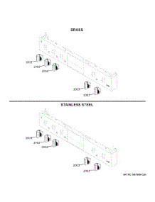 Monogram Customization parts for Ge Range ZDP364NDT1SS from AppliancePartsPros.com