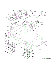 Gas & Burner Parts parts for Ge Range ZDP486NRN1SS from AppliancePartsPros.com
