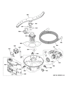 Motor, Sump & Filter Assembly parts for Ge Dishwasher ZDT925SIN2II from AppliancePartsPros.com