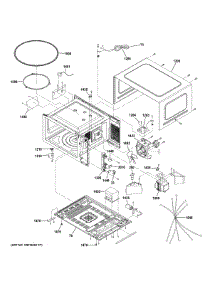 Oven Cavity Parts parts for Ge Countertop Microwave ZEB1227SL3SS from AppliancePartsPros.com