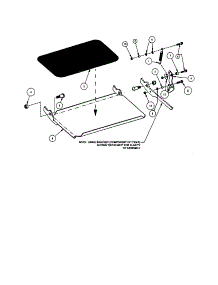 Footrest parts for Snapper Rear-Engine Riding Mower ZF2100DKU from AppliancePartsPros.com