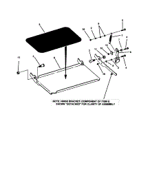 Footrest parts for Snapper Rear-Engine Riding Mower ZF2101DKU from AppliancePartsPros.com